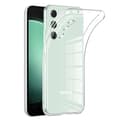 Miniatyrbild 1 av 4: Skal - Phonillico - Samsung Galaxy S23 FE - Silikongel TPU - Ultratunt - Transparent