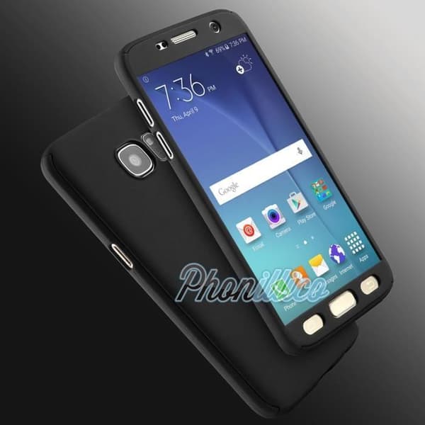 Skal till Samsung Galaxy A5 2017 - 360 Full Svart Phonillico®