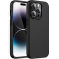 Miniatyrbild 1 av 4: Svart skal till iPhone 15 PRO MAX - Ultratunt mjukt TPU-skydd Phonillico®