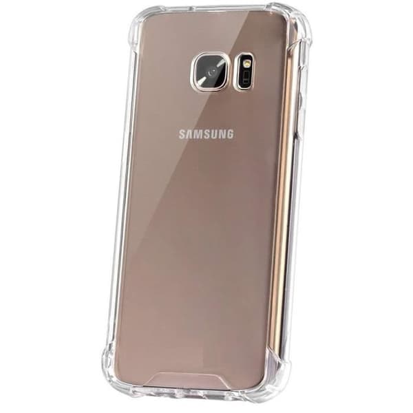 Coque för Samsung Galaxy S7 - Stötsäker Skydd Silikon Mjuk Transparent Phonillico®