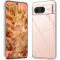 Miniatyrbild 3 av 4: Coque för Google Pixel 8 - Transparent Silikon Gel TPU Skydd Mjukt Ultratunt Phonillico®