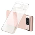 Miniatyrbild 4 av 4: Coque för Google Pixel 8 - Transparent Silikon Gel TPU Skydd Mjukt Ultratunt Phonillico®