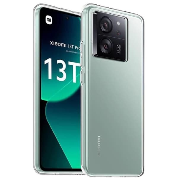 Coque - Phonillico® - Xiaomi 13T/13T PRO - Mjuk Skydd - Ultra Tunn - Transparent