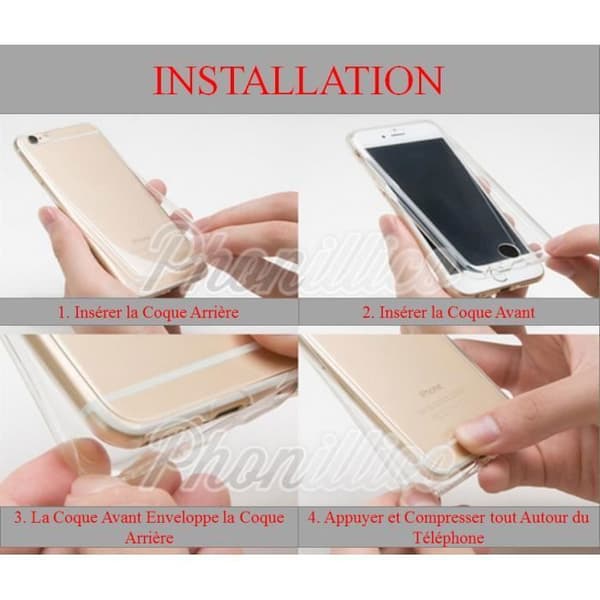 Coque för Samsung Galaxy J5 2016 - Hel TPU Transparent [Phonillico®]