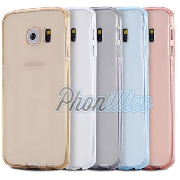 Coque för Samsung Galaxy S7 Edge - Hel TPU Transparent Phonillico®