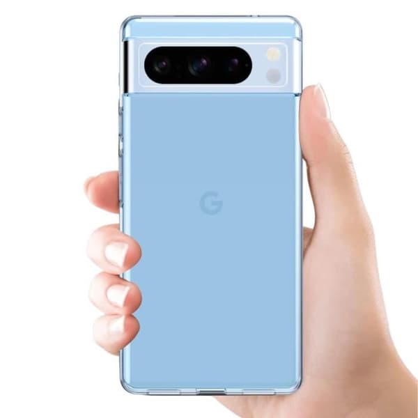 Coque - Phonillico® - Google Pixel 8 PRO - Silikon Gel TPU - Mjuk Skydd - Ultra Tunn