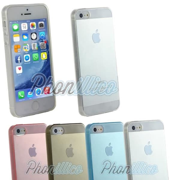Coque TPU Ultra Slim Transparent kompatibel med Apple iPhone SE (2016) - Phonillico®
