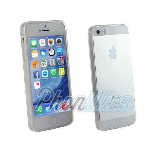 Coque TPU Ultra Slim Transparent kompatibel med Apple iPhone SE (2016) - Phonillico®