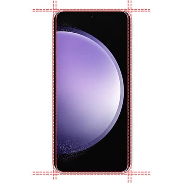 Coque för Samsung Galaxy S23 FE och 2 Filmer Härdat Glas Skärm Skyddsfilm Phonillico®