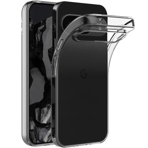 TPU-skal för Google Pixel 9 / Pixel 9 Pro - Transparent Silikongel Skydd Mjuk Ultra Tunn Phonillico®
