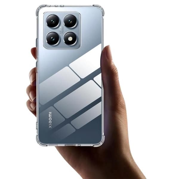 Fodral - Phonillico® - Xiaomi 14T - Stötsäker - Flexibel - Transparent