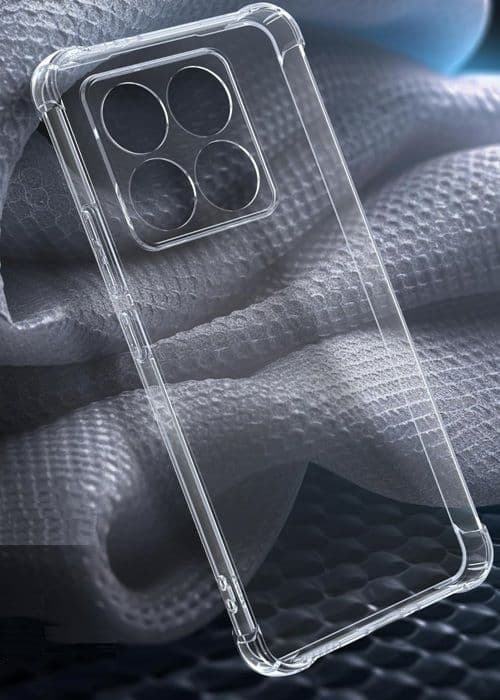 Fodral - Phonillico® - Xiaomi 14T - Stötsäker - Flexibel - Transparent