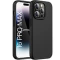 Miniatyrbild 1 av 5: Svart TPU-skal till iPhone 16 PRO MAX - Silikongel Ultratunt Mjukt Skydd Phonillico®
