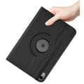 Miniatyrbild 4 av 4: 360 roterande fodral svart för iPad MINI 6:e generationen 2021 - Skyddande fodral med elastisk stängning Phonillico®
