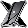 Miniatyrbild 1 av 4: Transparent Silikon Stötsäkert Fodral för iPhone SE 2022 Phonillico®