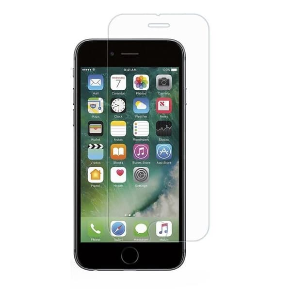 Skydd för iPhone SE 2022 - Magnetiskt Skydd Silver + Härdat Glas - Metallskydd Ultra Resistens Phonillico®