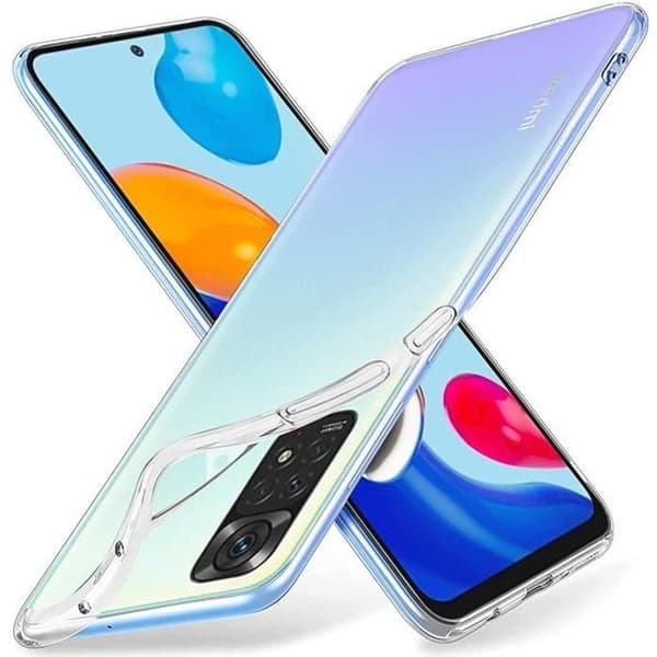 Coque för Xiaomi Redmi Note 11 - Redmi Note 11S - Silikon Gel TPU Transparent Skydd Mjuk Ultra Tunn Phonillico®
