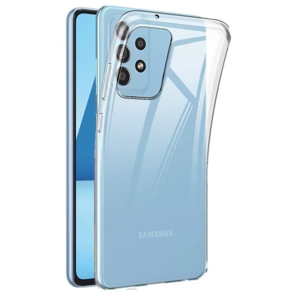 Skal till Samsung Galaxy A53 5G - Silikongel TPU Transparent Skydd Mjukt Ultratunt Phonillico®