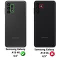 Miniatyrbild 2 av 4: Skydd för Samsung Galaxy A13 4G - Svart Fodral med Magnetiskt Lock för Kortförvaring Phonillico®