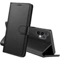 Miniatyrbild 1 av 4: Skydd för Samsung Galaxy A13 4G - Svart Fodral med Magnetiskt Lock för Kortförvaring Phonillico®