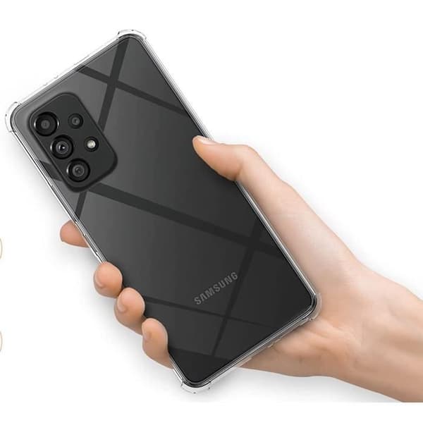 Skal till Samsung Galaxy A23 - Stötsäkert skydd Mjukt silikon Transparent Phonillico®