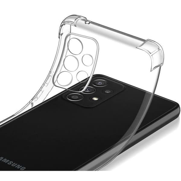 Skal till Samsung Galaxy A23 - Stötsäkert skydd Mjukt silikon Transparent Phonillico®
