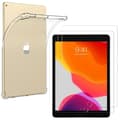 Miniatyrbild 1 av 4: Fodral + 2 härdade glasögon för iPad 9 - iPad 8 - iPad 7 - 10,2 tum - Stötsäkert skydd Transparent Phonillico®