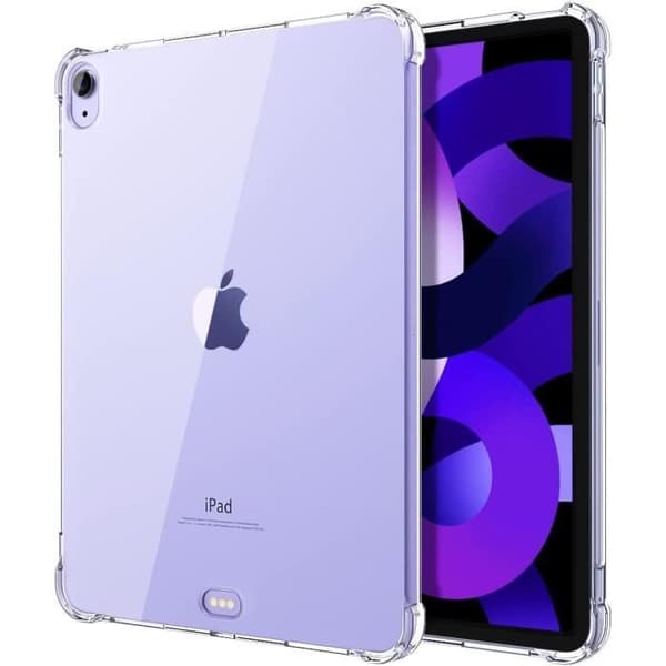 Fodral för iPad AIR 5 - iPad AIR 4 - Stötsäkert skydd TPU mjukt transparent Phonillico®