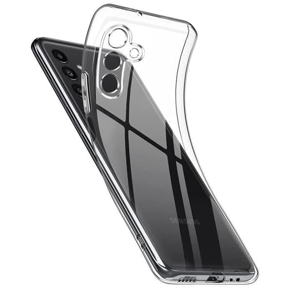 Skal till Samsung Galaxy A34 5G - Silikongel TPU Transparent Skydd Mjukt Ultratunt Phonillico®