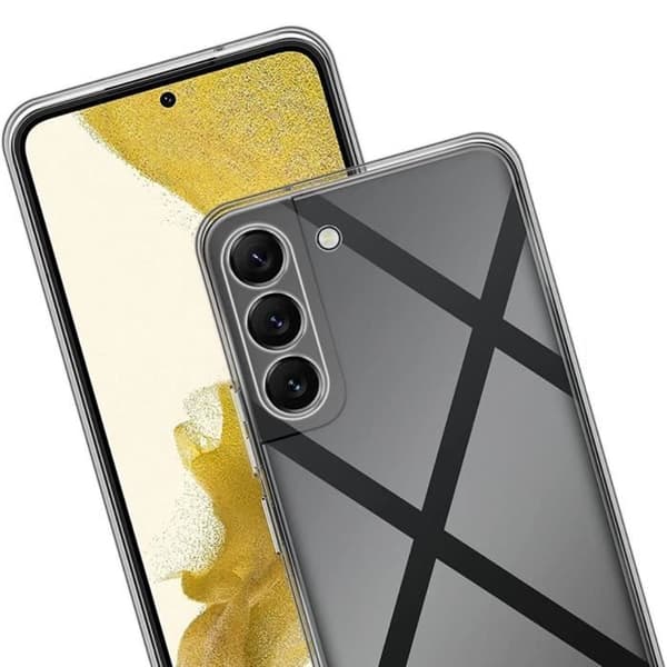 Coque för Samsung Galaxy S23 PLUS - Transparent Silikon Gel TPU Mjuk Ultra Tunn Phonillico®