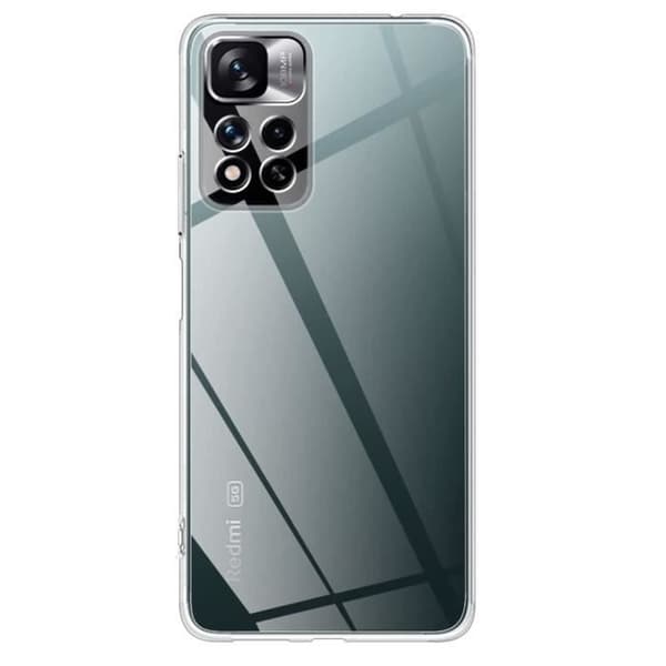 Coque för Xiaomi Redmi Note 11 PRO+ 5G - Redmi Note 11 PRO PLUS 5G - Transparent Silikon TPU Mjuk Tun Protection Phonillico®