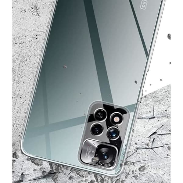 Coque för Xiaomi Redmi Note 11 PRO+ 5G - Redmi Note 11 PRO PLUS 5G - Transparent Silikon TPU Mjuk Tun Protection Phonillico®