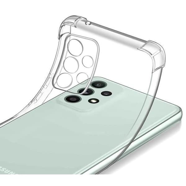 Coque för Samsung Galaxy A73 5G - Stötabsorberande Flexibel Transparent Silikon Phonillico®