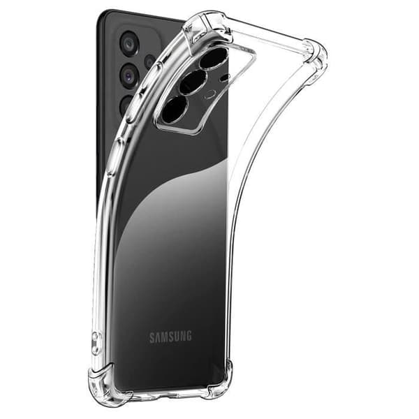 Coque för Samsung Galaxy A73 5G - Stötabsorberande Flexibel Transparent Silikon Phonillico®