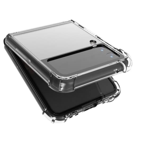 Coque för Samsung Z FLIP 4 - Stötsäker Skydd Silikon Mjuk Transparent Phonillico®