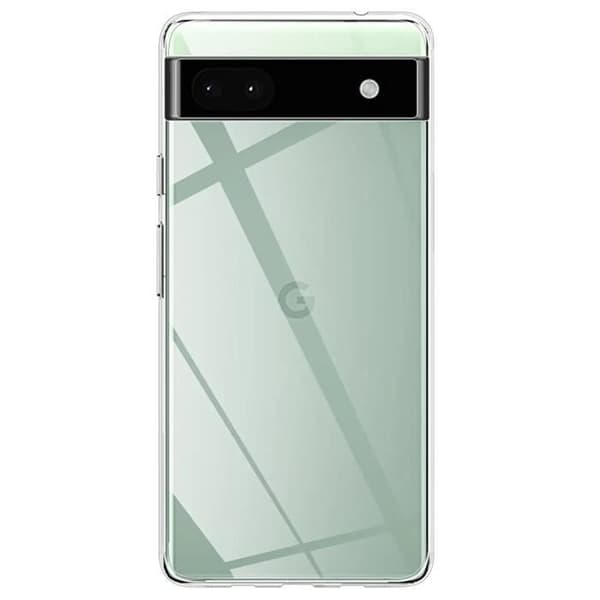 Skal till Google Pixel 6a - Silikongel TPU Transparent Skydd Mjukt Ultratunt Phonillico®