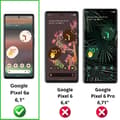 Miniatyrbild 2 av 4: Skal till Google Pixel 6a - Silikongel TPU Transparent Skydd Mjukt Ultratunt Phonillico®