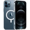 Miniatyrbild 1 av 4: Skal till iPhone 14 PRO MAX - Transparent silikon med integrerad magnetisk cirkel Phonillico®
