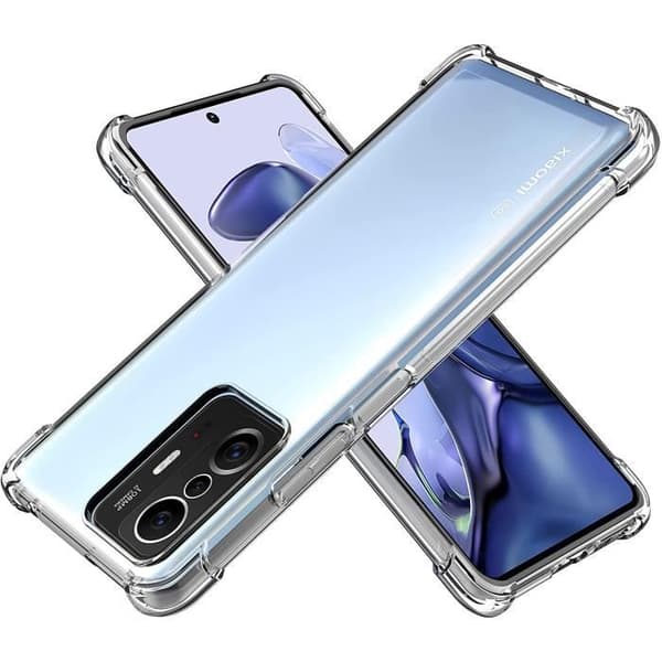 Coque för Xiaomi 11T 5G - 11T PRO 5G - Stötabsorberande Skydd Silicone Mjuk Transparent Phonillico®