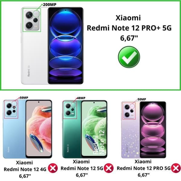 Coque för Xiaomi Redmi Note 12 PRO PLUS 5G - Redmi Note 12 PRO+ 5G - Silikon Gel TPU Transparent Skydd Mjuk Phonillico®