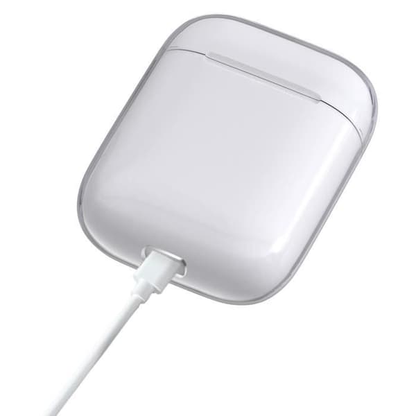Transparent Silikonfodral Kompatibel med Airpods 1 / Airpods 2 - Rep. Skydd Anti Stöt Phonillico®