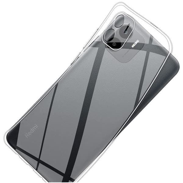 Skal till Xiaomi Redmi A2 - Silikongel TPU Transparent Skydd Mjukt Ultratunt Phonillico®