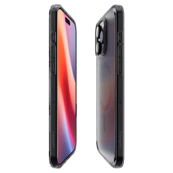 Coque för iPhone 16 Pro Max - Spigen Ultra Hybrid T MagSafe - Svart Frostad
