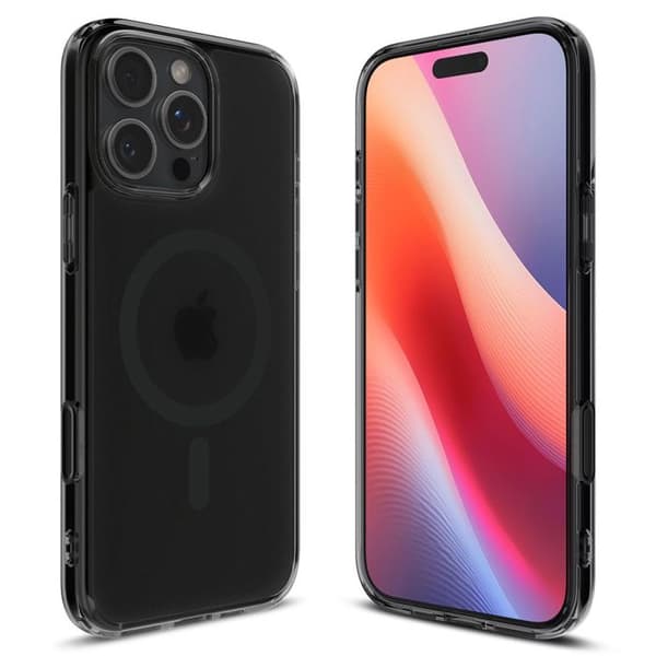 Coque för iPhone 16 Pro Max - Spigen Ultra Hybrid T MagSafe - Svart Frostad