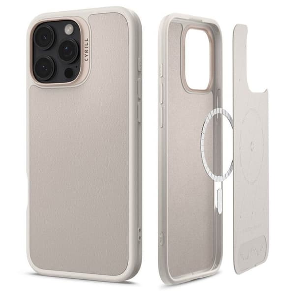 Coque för iPhone 16 Pro Max - Spigen Cyrill Kajuk MagSafe - Cream