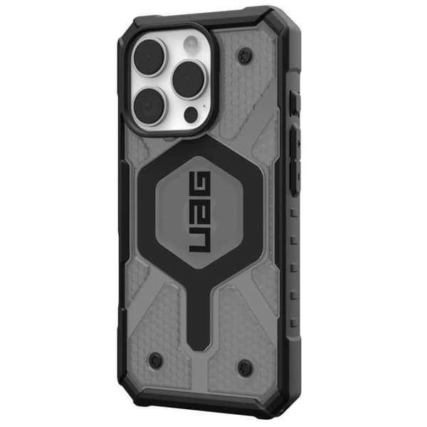 iPhone 16 Pro Max Fodral - UAG Pathfinder Clear MagSafe MagSafe- Ash