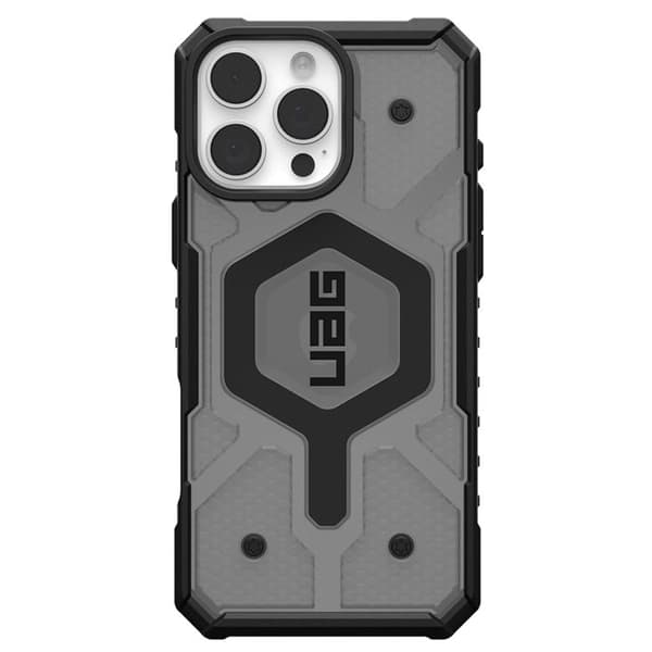 iPhone 16 Pro Max Fodral - UAG Pathfinder Clear MagSafe MagSafe- Ash