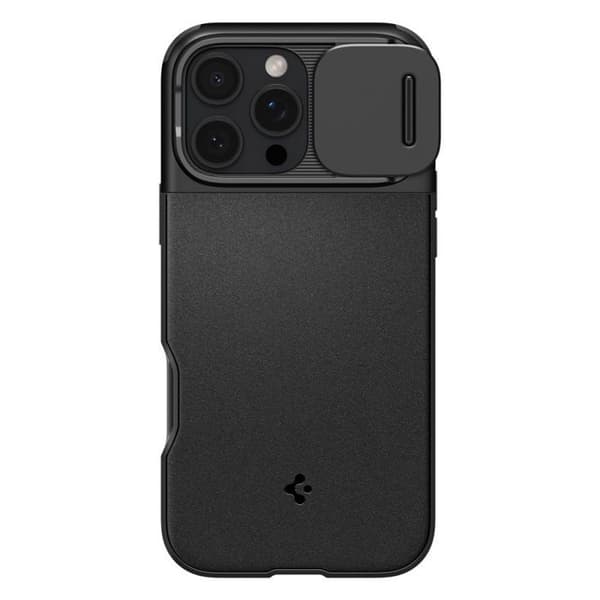 Skyddsskal - Spigen - iPhone 16 Pro Max - Svart - Semi-rigida - MagSafe