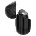 Miniatyrbild 6 av 6: Fodral för Samsung Galaxy Buds 3/3 Pro, skyddsfodral med aluminiumstativ, Spigen Heavy Duty Armor Black