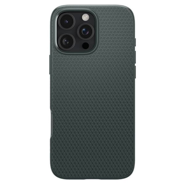 Skyddsskal - Spigen - iPhone 16 Pro - Abyss Green - Halvstyv - Elegant